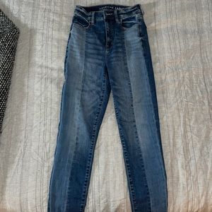 American Eagle Highest Waist Jegging Crop